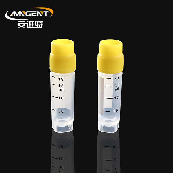 Frascos Criogênicos 1,8ml Amarelo